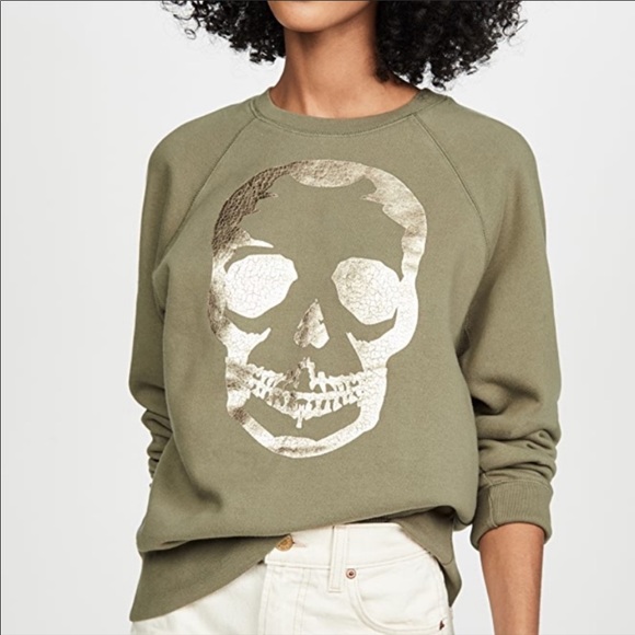 Zadig & Voltaire Tops - Zadig & Voltaire skull sweatshirt